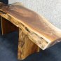 Beautiful Coffee Colored Black Walnut Finished Bench/Coffee Table Lumber Furniture 10063