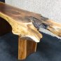 Beautiful Coffee Colored Black Walnut Finished Bench/Coffee Table Lumber Furniture 10063