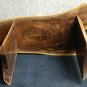 Beautiful Coffee Colored Black Walnut Finished Bench/Coffee Table Lumber Furniture 10063