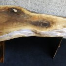 Fiddleback Figured Rustic Black Walnut Bench/Coffee Table Lumber Furniture 10065
