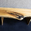 Curly Flaked & Figured Rustic Red Oak Bench/Coffee Table Lumber Furniture 10078