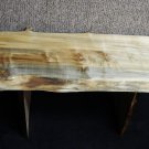 Highly Fiddleback Figured Spalted Maple Bench/Coffee Table Furniture 10088