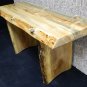 Highly Fiddleback Figured Spalted Maple Bench/Coffee Table Furniture 10088