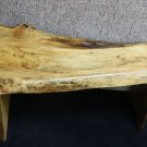 Super Neat Black Line Spalted Ambrosia Maple Bench/Coffee Table Lumber Furniture 10090