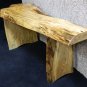 Super Neat Black Line Spalted Ambrosia Maple Bench/Coffee Table Lumber Furniture 10090