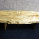 Highly Fiddleback Figured Spalted Maple Bench/Coffee Table Lumber Furniture 10091