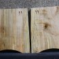 2 - Fiddleback Figured DIY Spalted Ambrosia Maple Bench/Table Legs 12617-12618E