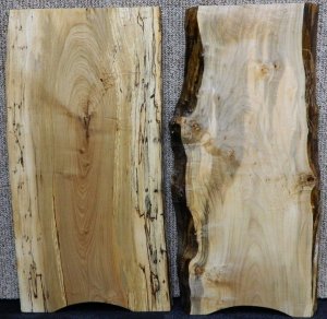 Ambrosia Maple Neat Feather Figure DIY Bench/Table Legs 13004-13005E