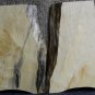 Beautiful Red Flame Box Elder Figured Small DIY Bench/Table Legs 12902-12903E
