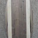 Custom Oval Black Walnut Coffee Table Top w/ Maple Accents 10503