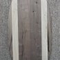 Custom Oval Black Walnut Coffee Table Top w/ Maple Accents 10503