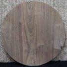 Black Walnut Custom Round End Table/Platter/Cutting Board Ready to Finish 10526