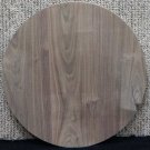 Custom Round Black Walnut End Table/Platter/Cutting Board/Clock Plate 10528