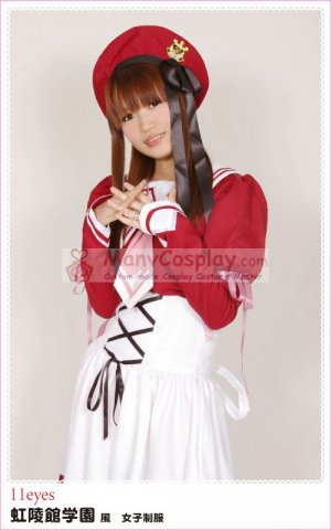 11eyes CrossOver school uniform Custom-made Cosplay Costumes