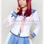 Angel Beats! School uniform Custom anime Cosplay Costumes