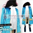 Axis Powers Hetalia France Francis Custom-made anime Cosplay Costumes