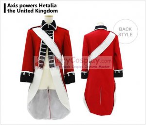 Axis Powers Hetalia United Kingdom Custom-made anime Cosplay Costumes