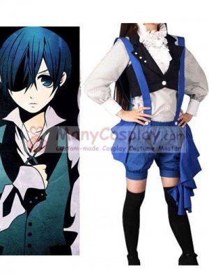Black Butler 2 Ciel Phantomhive Custom-made anime Cosplay Costumes