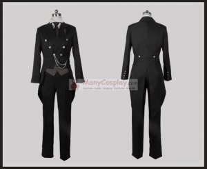 Black Butler 2 Sebastian Michaelis Custom-made anime Cosplay Costumes