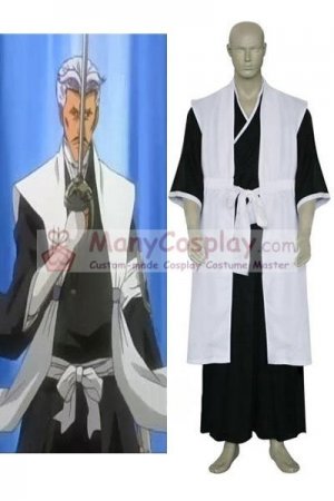 Bleach Chojiro Sasakibe Custom-made anime Cosplay Costumes