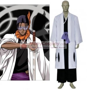 Bleach Kaname Tosen Custom-made anime Cosplay Costumes