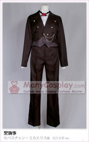 Black Butler Sebastian Michaelis Custom-made anime Cosplay Costumes