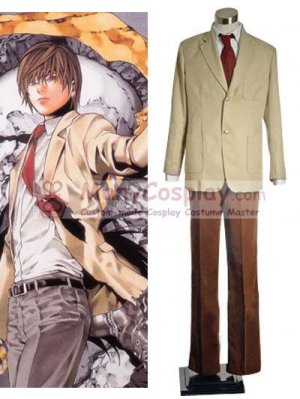 Death Note Light Yagami Custom-made anime Cosplay Costumes