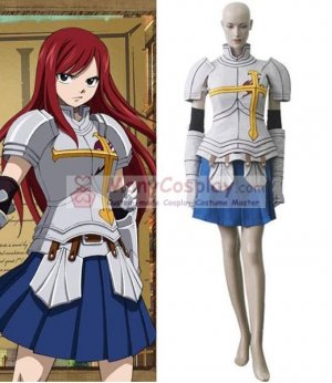 Fairy Tail Erza Scarlet Custom-made anime Cosplay Costumes