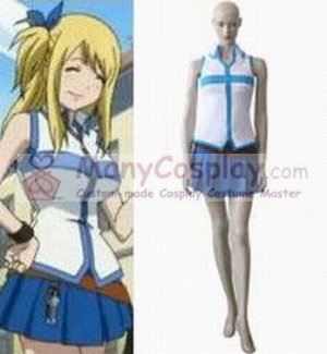 Fairy Tail Lucy Heartfilia Custom-made anime Cosplay Costumes
