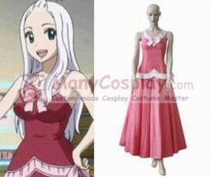 Fairy Tail Mirajane Custom-made anime Cosplay Costumes