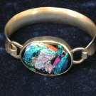Vintage Signed SS ~ HAMMERED ~ STERLING SILVER ~ FOIL BRACELET ~ 34.5 Grams ~ #5