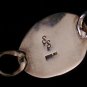 Vintage Signed SS ~ HAMMERED ~ STERLING SILVER ~ FOIL BRACELET ~ 34.5 Grams ~ #5