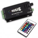 12A Sound Sensitive LED Controller for RGB Strip Light 12V 24V 288W fo RGB LEDs