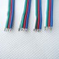 5X 4PIN Female RGB Connectors Wire Cable for 5050 3528 SMD LED Strip
