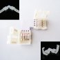 10x L-Shape 4P 4Pin 10mm Right left Angle Corner Connector F 5050 RGB Led Strip