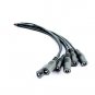 5set male female DC Connector Cable Plug F 3528 5050 RGB Strip Remote Controller