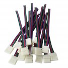 10pcs 4 Pin RGB Connector Wire Cable For 5050 RGB LED Strip Light