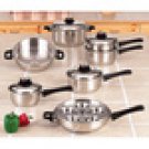 Maxam® 9-Element Cookware Surgical Steel