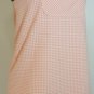 Gap pink/white plaid jumper dress Sz XL C329