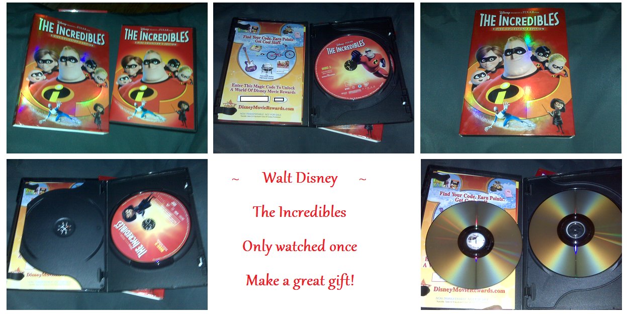 The Incredibles Dvd 2 Disc Collector S Edition 2004 D - vrogue.co