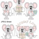 Cute Mice 1-Emailed as JPEG File-Commercial and Personal Use