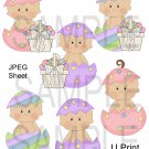 Easter Babies 1-Emailed as JPEG File-Commercial and Personal Use