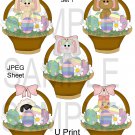 Easter Baskets 1-Emailed as JPEG File-Commercial and Personal Use