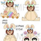 Easter Raggedy 1-Emailed as JPEG File-Commercial and Personal Use