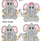 Elephants 1-Emailed as JPEG File-Commercial and Personal Use