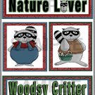Nature Lover/Woodsy Critter tb - Emailed as JPEG File-Commercial and Personal Use