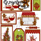 Gingerbread Magic s - Emailed as JPEG File-Commercial and Personal Use