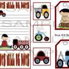Boys Will Be Boys sc - Emailed as JPEG File-Commercial and Personal Use
