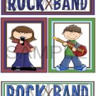 Rock Band Boy/Girl - Emailed as JPEG File-Commercial and Personal Use