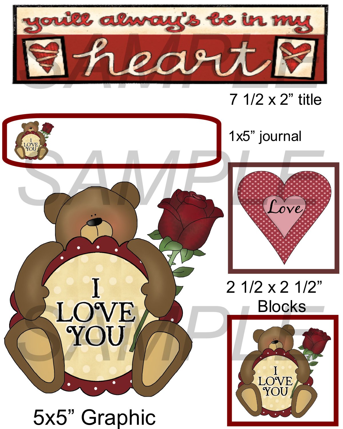 You'll Always Be In My Heart uc Emailed as JPEG and